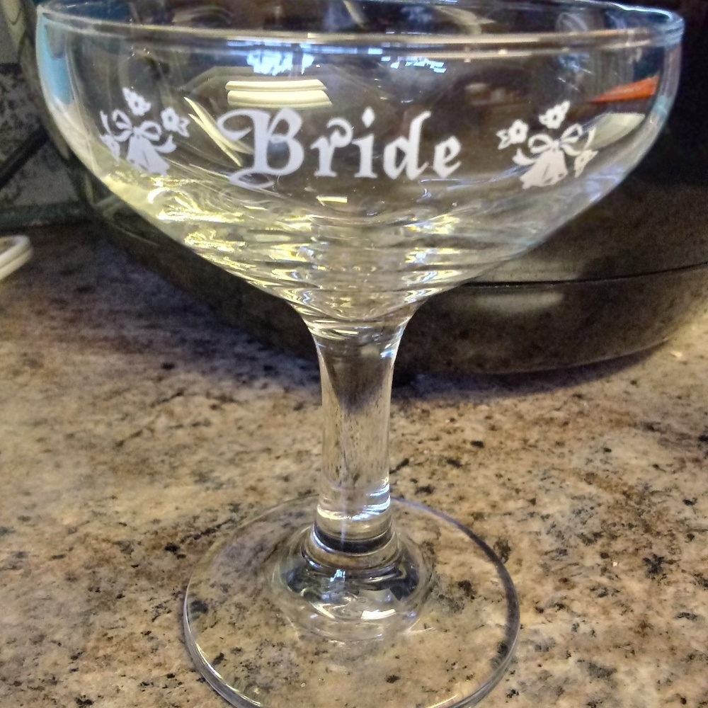 Bride glass